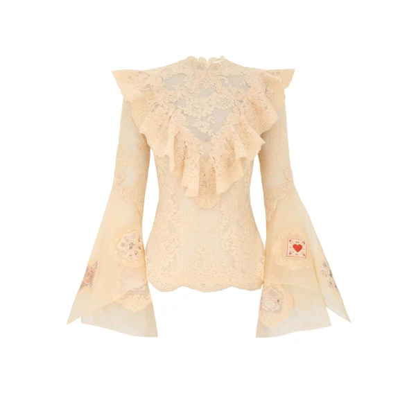 Elevate your elegance in this Zimmermann Tops   from the 2025 resort wear edit