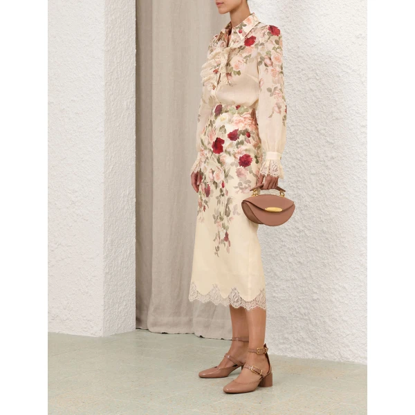 Elevate your elegance in this Zimmermann Skirts   from the 2025 resort wear edit