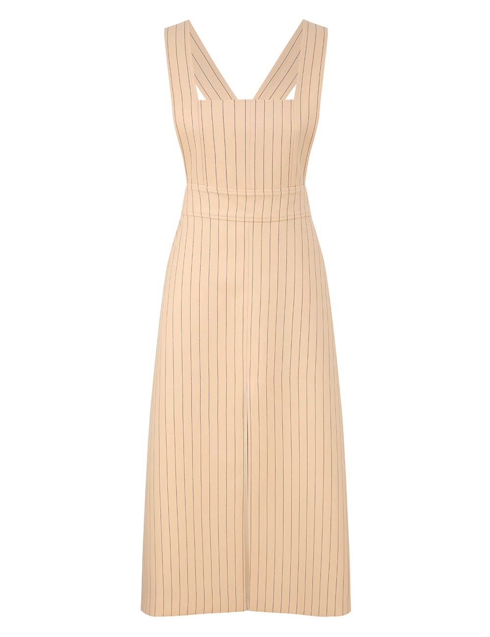 Zimmermann Hypnotic Pinstripe Apron Dress