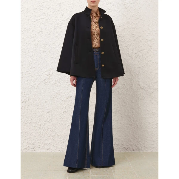 Elevate your elegance in this Zimmermann Coats   from the 2025 resort wear edit