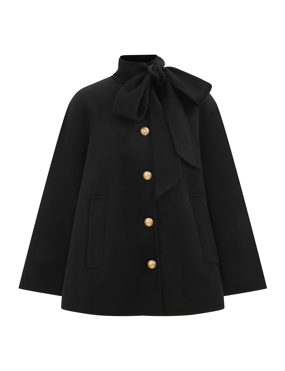 Zimmermann Hypnotic Pussybow Coat | Ready to Wear 2025 Collection Coveti Elevate your elegance in this Zimmermann Coats from the 2025 resort wear edit