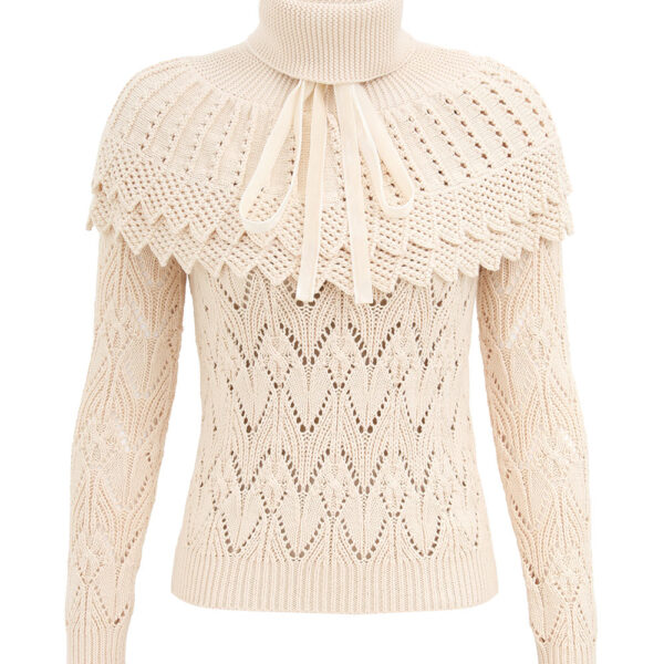 Elevate your elegance in this Zimmermann Knitwear   from the 2025 resort wear edit
