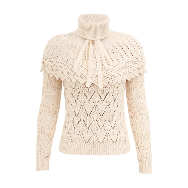 Elevate your elegance in this Zimmermann Knitwear   from the 2025 resort wear edit