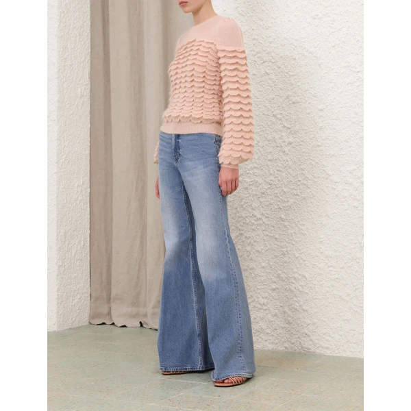 Elevate your elegance in this Zimmermann Knitwear   from the 2025 resort wear edit