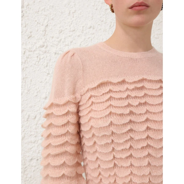 Elevate your elegance in this Zimmermann Knitwear   from the 2025 resort wear edit