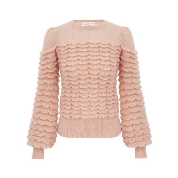 Elevate your elegance in this Zimmermann Knitwear   from the 2025 resort wear edit