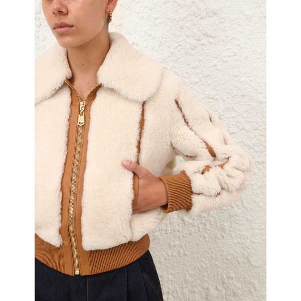 Elevate your elegance in this Zimmermann Jackets   from the 2025 resort wear edit