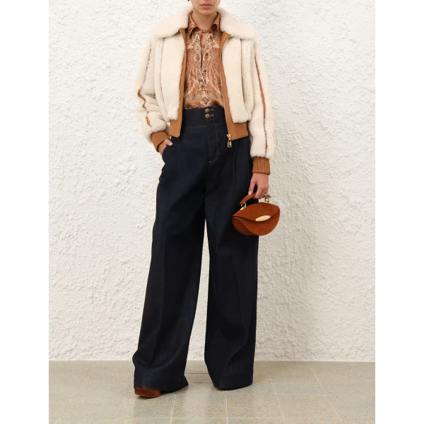 Elevate your elegance in this Zimmermann Jackets   from the 2025 resort wear edit