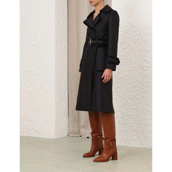 Elevate your elegance in this Zimmermann Coats   from the 2025 resort wear edit