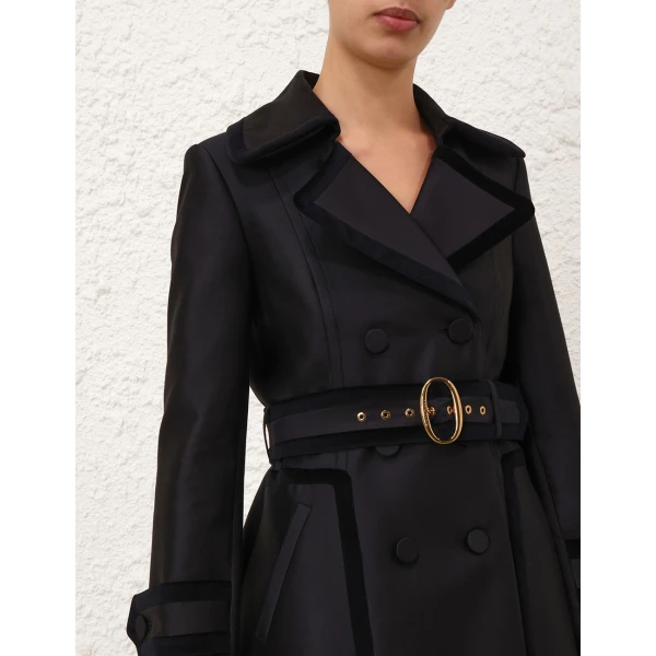 Elevate your elegance in this Zimmermann Coats   from the 2025 resort wear edit