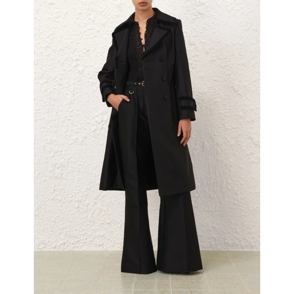 Elevate your elegance in this Zimmermann Coats   from the 2025 resort wear edit