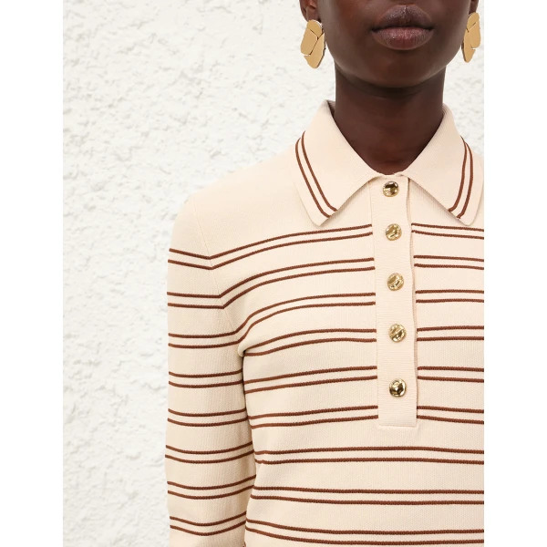 Elevate your elegance in this Zimmermann Tops   from the 2025 resort wear edit