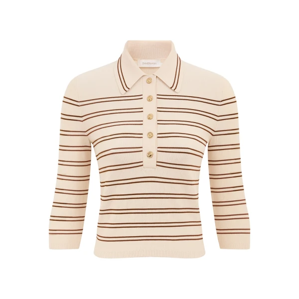 Elevate your elegance in this Zimmermann Tops   from the 2025 resort wear edit