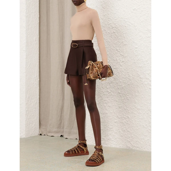 Elevate your elegance in this Zimmermann Shorts   from the 2025 resort wear edit