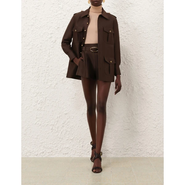 Elevate your elegance in this Zimmermann Shorts   from the 2025 resort wear edit
