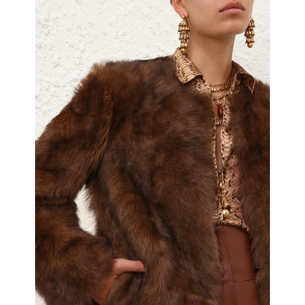 Elevate your elegance in this Zimmermann Jackets   from the 2025 resort wear edit