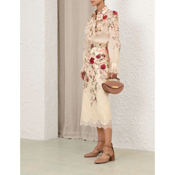 Elevate your elegance in this Zimmermann Tops   from the 2025 resort wear edit