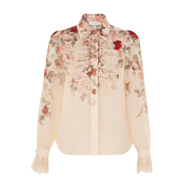 Elevate your elegance in this Zimmermann Tops   from the 2025 resort wear edit