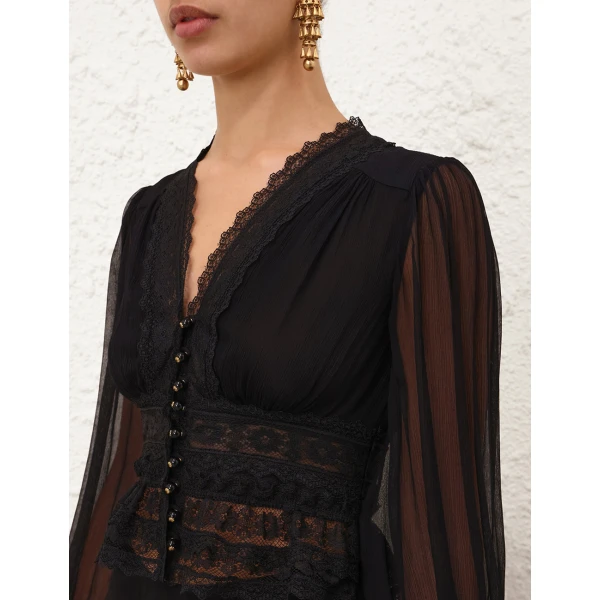 Elevate your elegance in this Zimmermann Tops   from the 2025 resort wear edit