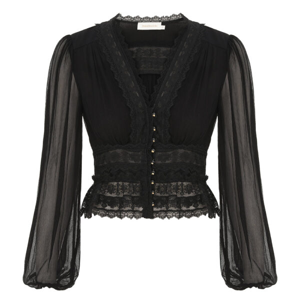 Elevate your elegance in this Zimmermann Tops   from the 2025 resort wear edit