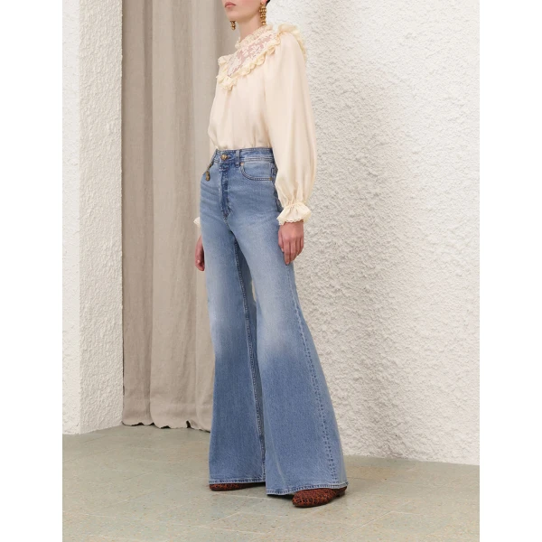 Elevate your elegance in this Zimmermann Tops   from the 2025 resort wear edit