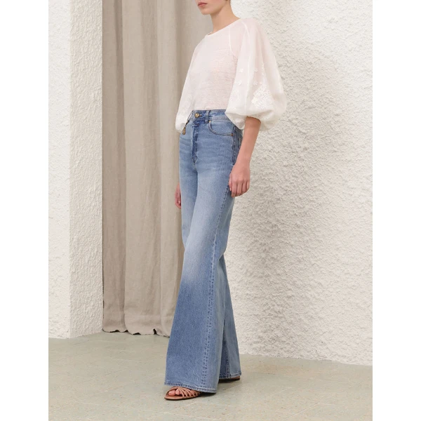 Elevate your elegance in this Zimmermann Tops   from the 2025 resort wear edit
