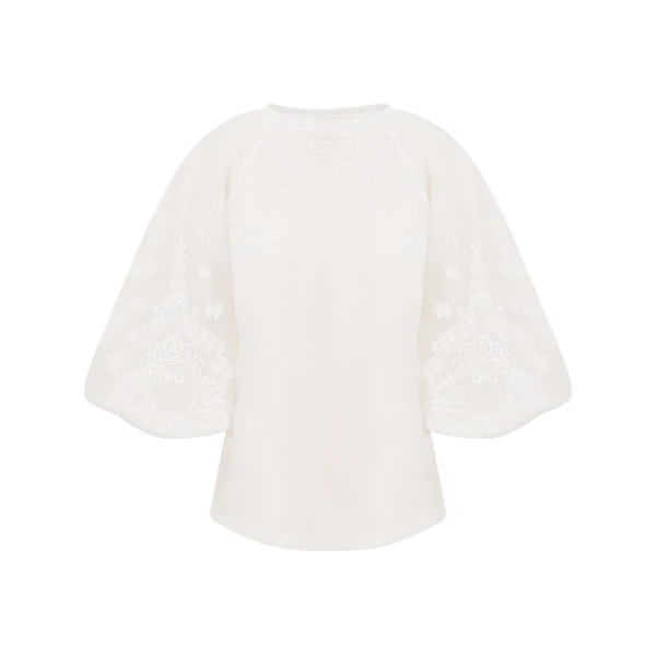 Elevate your elegance in this Zimmermann Tops   from the 2025 resort wear edit