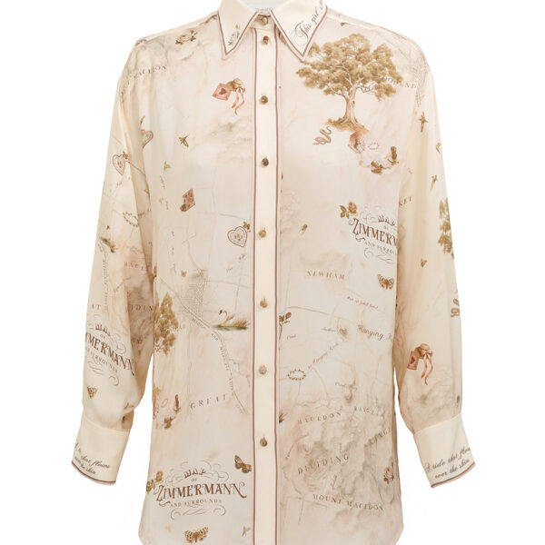 Elevate your elegance in this Zimmermann Tops   from the 2025 resort wear edit