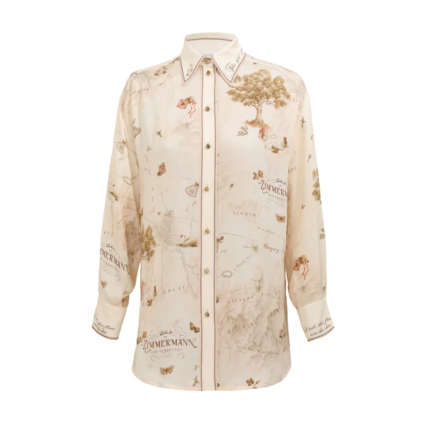 Elevate your elegance in this Zimmermann Tops   from the 2025 resort wear edit