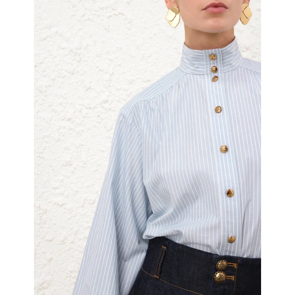Elevate your elegance in this Zimmermann Tops   from the 2025 resort wear edit