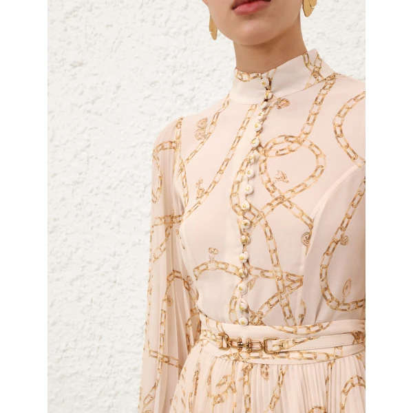 Elevate your elegance in this Zimmermann Tops   from the 2025 resort wear edit