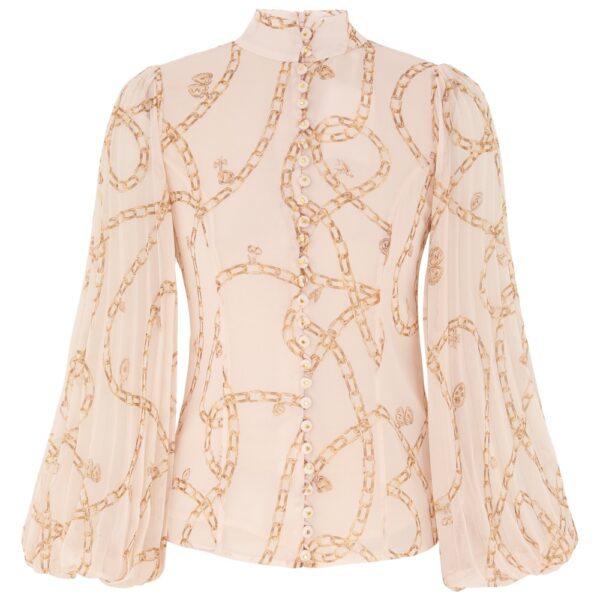 Elevate your elegance in this Zimmermann Tops   from the 2025 resort wear edit