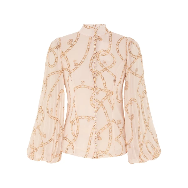 Elevate your elegance in this Zimmermann Tops   from the 2025 resort wear edit