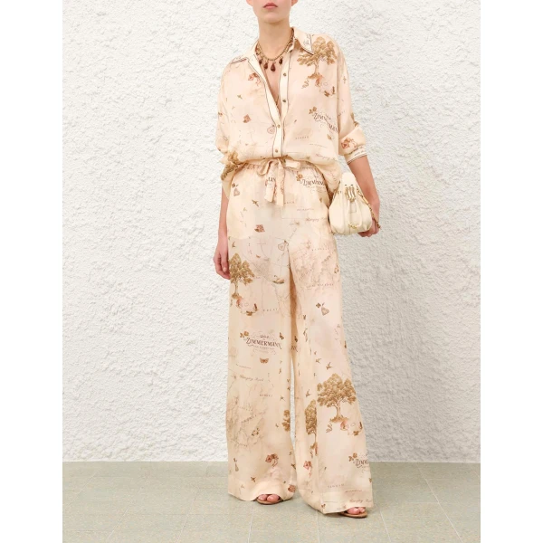 Elevate your elegance in this Zimmermann Pants   from the 2025 resort wear edit