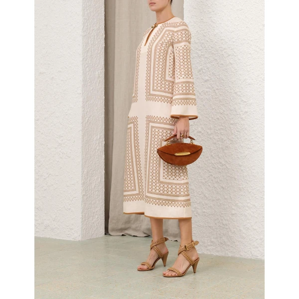 Elevate your elegance in this Zimmermann Dresses   from the 2025 resort wear edit