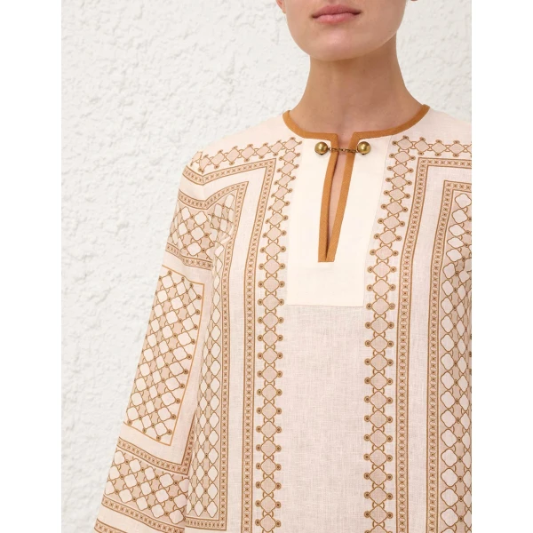 Elevate your elegance in this Zimmermann Dresses   from the 2025 resort wear edit