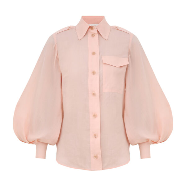 Elevate your elegance in this Zimmermann Tops   from the 2025 resort wear edit