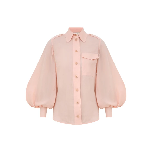 Elevate your elegance in this Zimmermann Tops   from the 2025 resort wear edit
