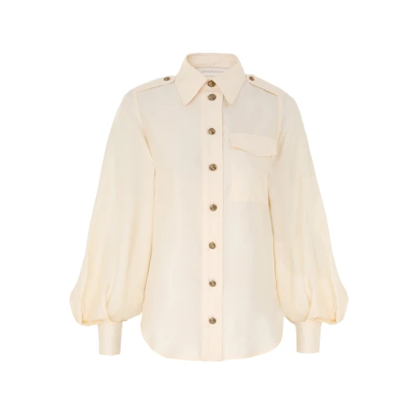 Elevate your elegance in this Zimmermann Tops   from the 2025 resort wear edit