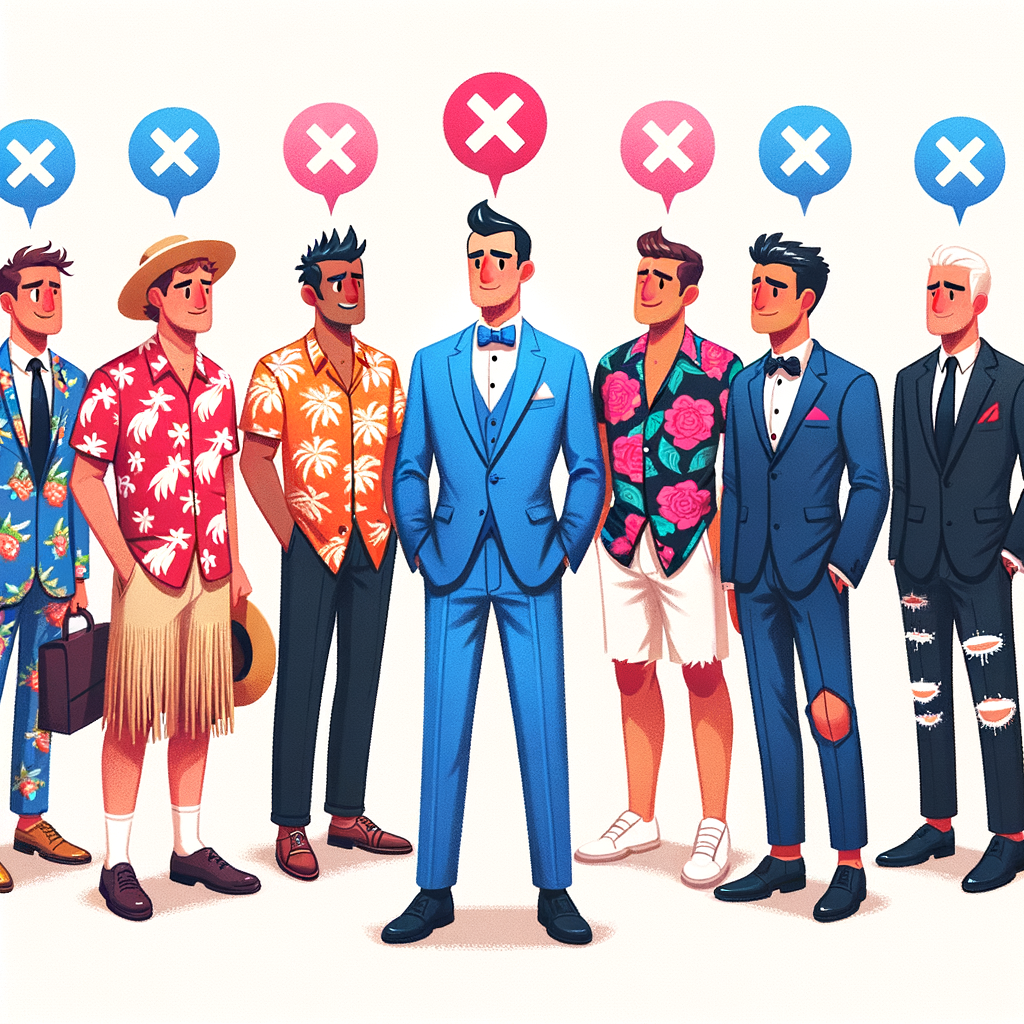 what not to wear to a wedding men luxury What to wear from Coveti Marketplace