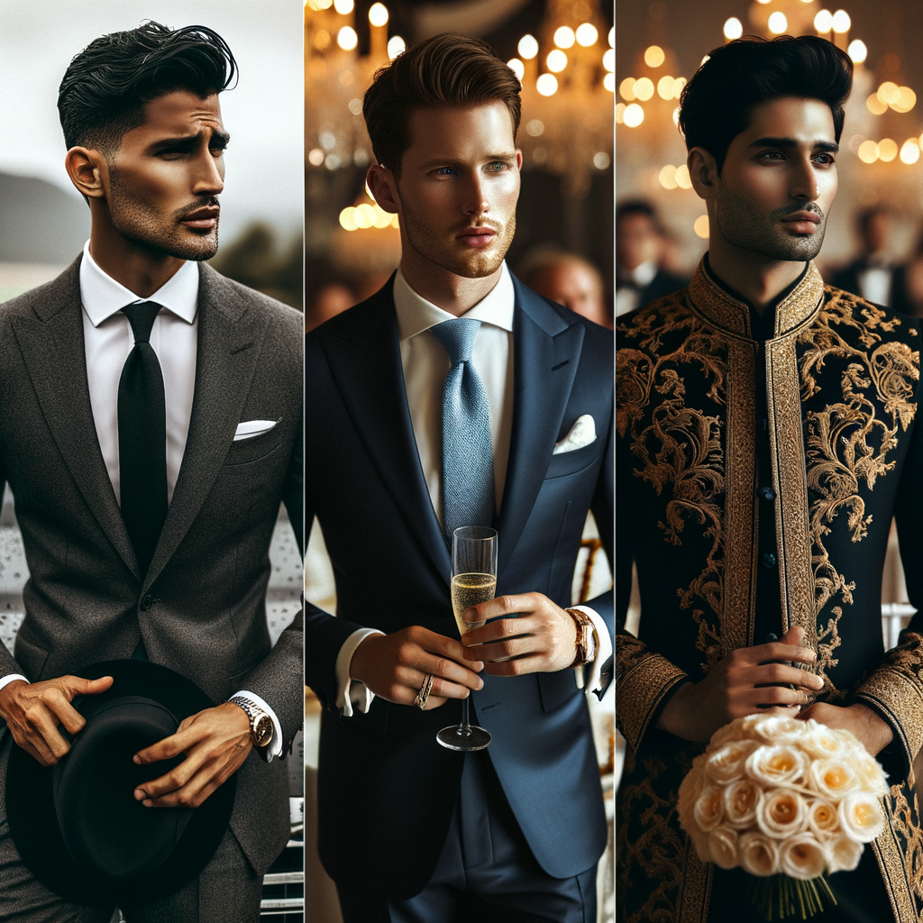 what do men guests wear to a wedding luxury What to wear from Coveti Marketplace