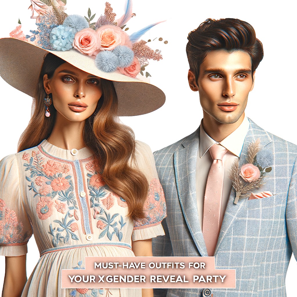 what should i wear to a gender reveal party luxury What to wear from Coveti Marketplace