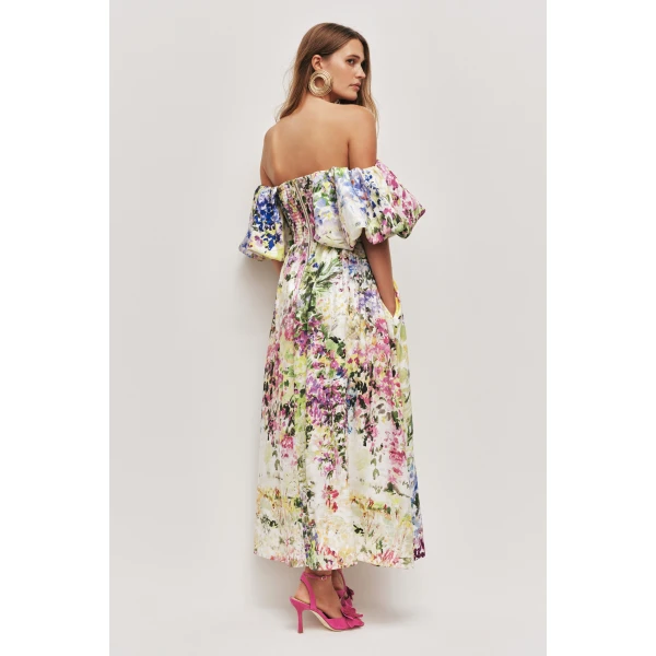 Aje Adina Midi Dress, view 6