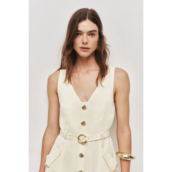 Aje Ambie Mini Dress, view 3