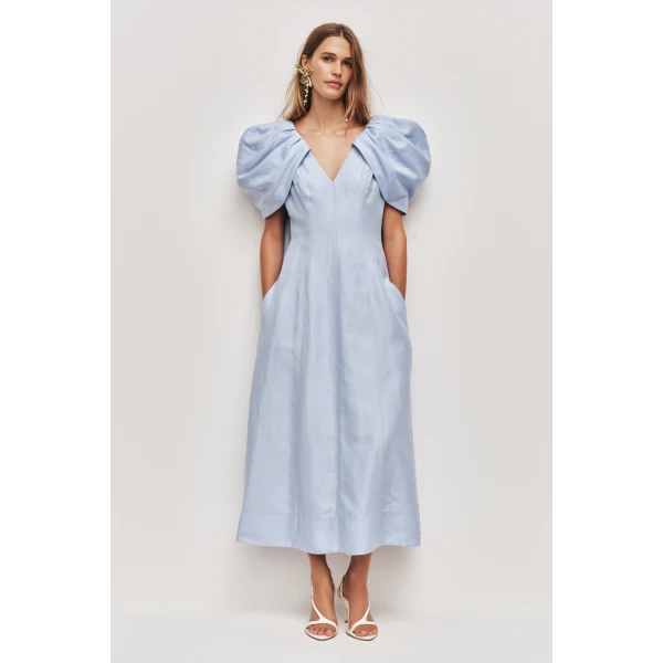 Aje Bisou Midi Dress, view 2