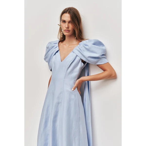 Aje Bisou Midi Dress, view 3