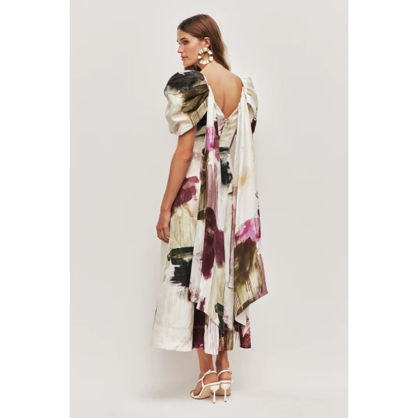 Aje Bisou Midi Dress, view 4