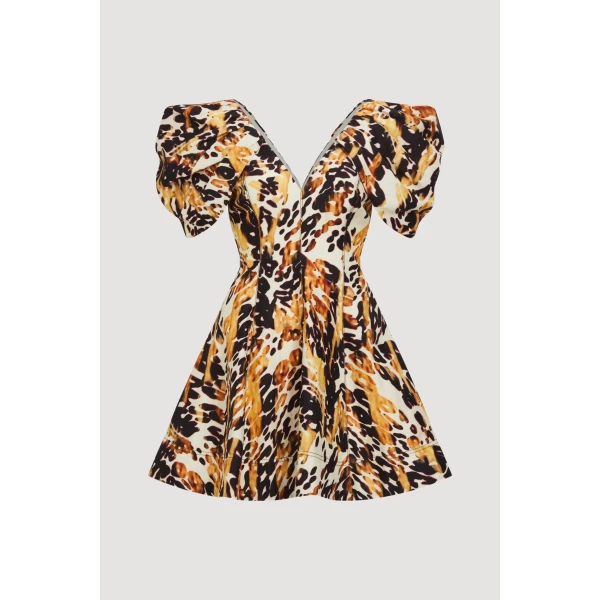 Aje Aus Dresses – structured silhouette with raw femininity from Coveti