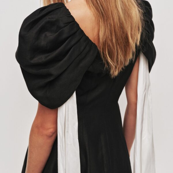 Aje clothing Aus Dresses – structured silhouette with raw femininity from Coveti