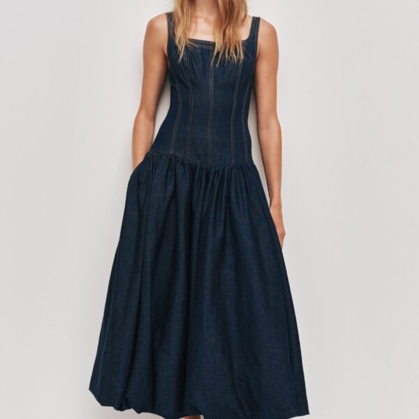 Briar Denim Midi Dress
